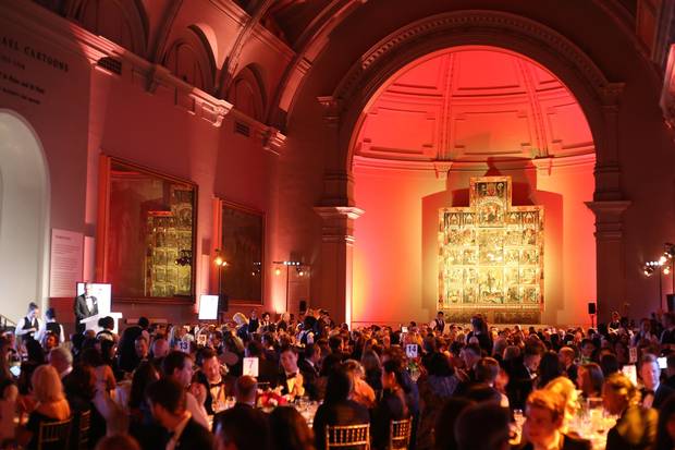 The Maple Leaf Ball was held at the Victoria and Albert Museum in London.