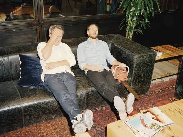 Vice's Toronto operation is overseen in part by Michael Kronish, left, and Ryan Archibald.