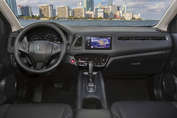 The HR-V has a roomy interior with surprising legroom.