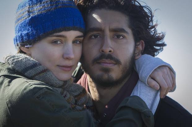 Rooney Mara and Dev Patel appears in a scene from Lion.