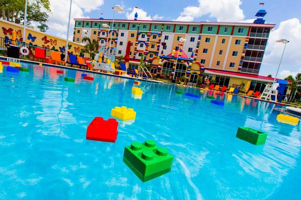 LEGOLAND Hotel at LEGOLAND Florida Resort is putting its final touches in place ahead of the May 15 opening of the new 152-room hotel built for kids. (PHOTO / Chip Litherland for .)