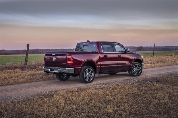 The 2019 Ram 1500 comes in several different trims, including the Limited, pictured here.
