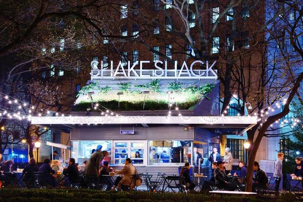 The Madison Square Park Shake Shack is where the chain got its start.