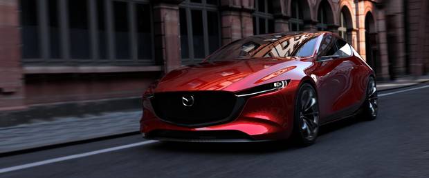 Mazda's Kai concept is a hatchback combo with impressive styling.