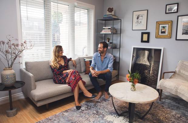Emily Innerkofler and Florian Innerkofler designed their east Toronto space to commemorate their lived moments together.