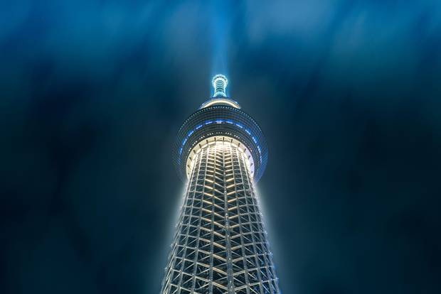 Tokyo Skytree - the world's tallest free-standing tower - is an inexpensive way to see the vast expanse of Tokyo's skyline.