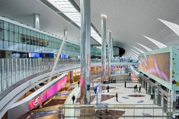 DXB's Terminal 3 is the largest airport terminal in the world and the only one with a concourse specifically designed for Airbus A380 super-jumbo jets.