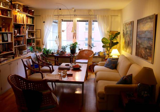 Photos from inside Margreta Magnusson's apartment, author of The Gentle Art of Swedish Death Cleaning