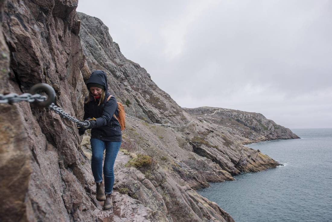 Wallpaper designer Kate Golding celebrates her 38th birthday by tackling the North Head Trail in St John’s.