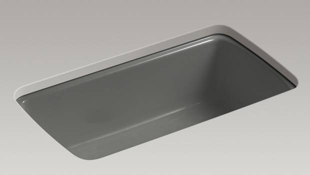 Cape Dory under-mount single-bowl kitchen sink, $1,881 at Kohler (ca.kohler.com).