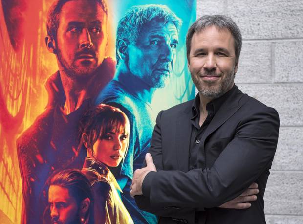 Film director Denis Villeneuve is seen during a photo call for his movie 