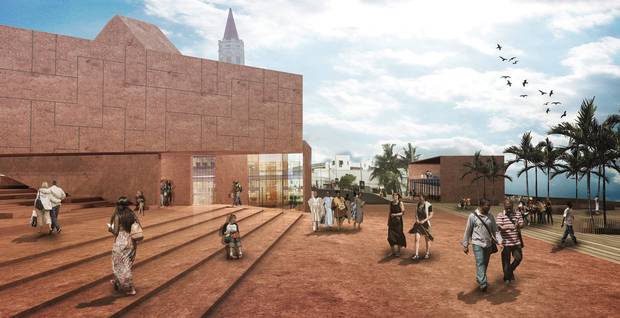 Among the design projects that David Adjaye and his firm Adjaye Associates have taken on is the Cape Coast Slavery Museum in Ghana.