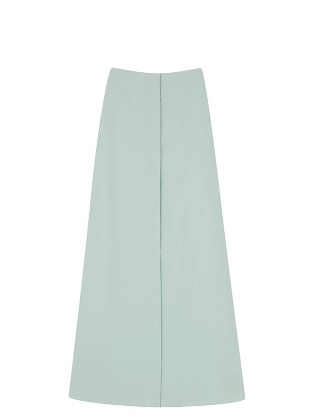 Elongated cotton skirt, $125 at COS (cosstores.com).