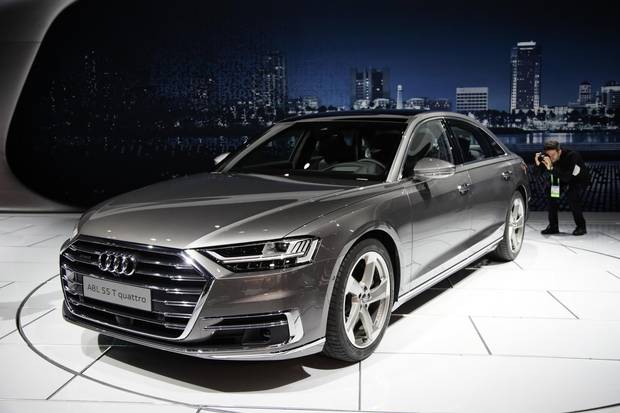 The 2019 Audi A8.