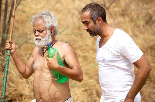 Sanjay Mishra, left, and Ranvir Shorey in the film Kadvi Hawa.
