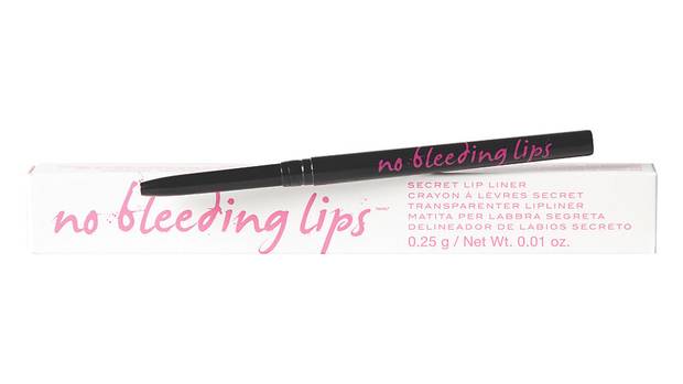 Know Cosmetics No Bleeding Lips Secret Lip Liner, $15 at Hudson’s Bay (www.thebay.com).