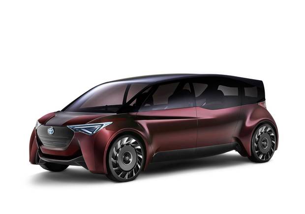 for Car of the Year 2025 story Toyota (four photos) Toyota’s “Fine-Comfort Ride” vehicle is a concept, but its hydrogen powertrain, customized cabin and information screens available on all windows show what we might expect in 2025.
