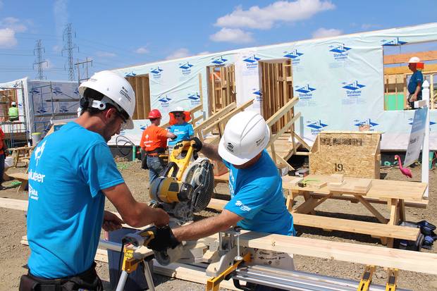 The Carter Work Project homes built in Alberta will be valued at an average of $300,000 each and cost between $100,000 and $150,000 per unit to build. 