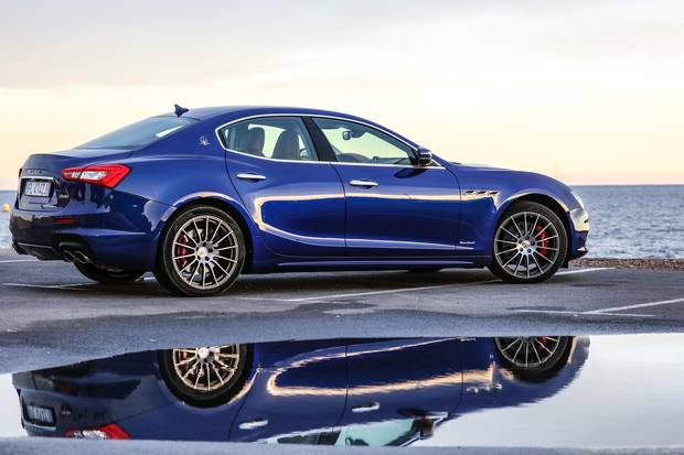 The refreshed Maserati Ghibli has been given a new bumper, some neat LED headlights and a little more horsepower, among other things.
