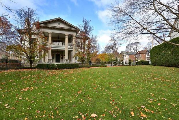 120 Inglewood Dr., Toronto. The property, listed at $14.8-million, was one of three up-market Toronto homes that Ms. Kalles recently showed to a group of international real estate agents.