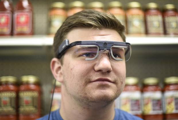Whether it’s ingredients or price differences between products, everything graduate student Andrew Baynham glances at is recorded and analyzed.