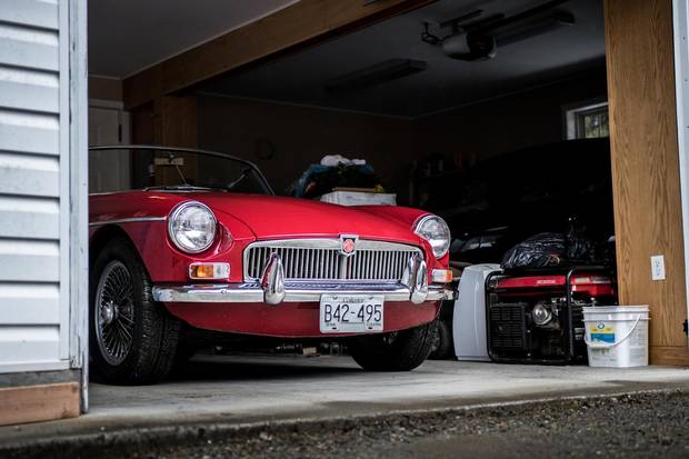 The MGB’s ability to start on a given day would determine whether this car could be rolled out of the garage for a drive through the countryside.