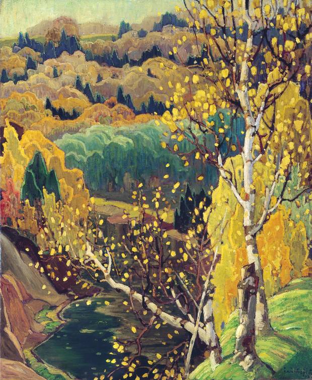 October Gold, by Franklin Carmichael (1890-1945).