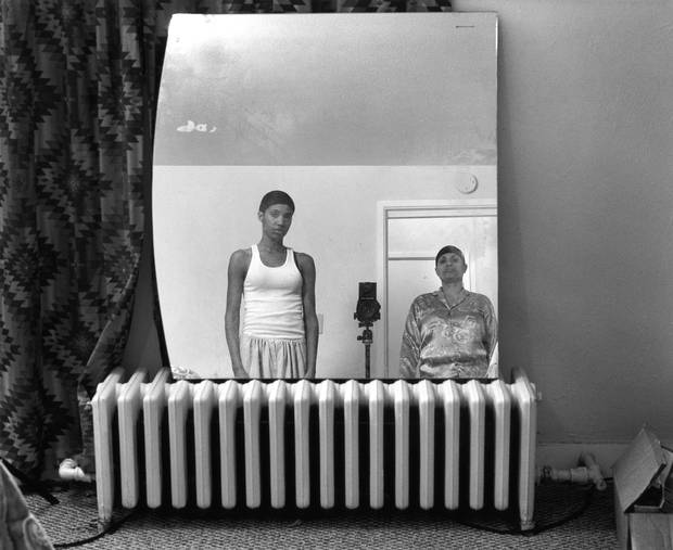 LaToya Ruby Frazier's Mom Making an Image of Me from The Notion of Family series. 