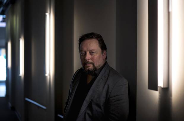 Jeremy Webb, photographed in Halifax on Oct. 26, will serve as the new artistic director of the Neptune Theatre. Before that, he will see Lullaby: Inside the Halifax Explosion, a play he commissioned to commemorate the centennial of the maritime disaster, finish its run in the Nova Scotia capital.