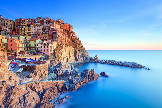 Manarola village in Italy’s Cinque Terre National Park is probably one of the most Photoshopped places on Earth.