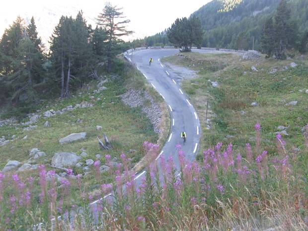 A journey on the Cent Cols in the French Alps takes cyclists to the border between Les Hautes-Alpes and Les Alpes-de-Haute-Provence.