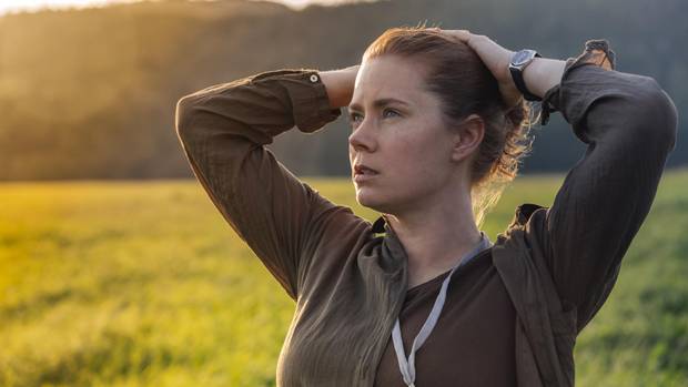 Amy Adams as Louise Banks in Arrival.