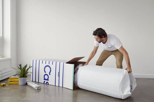 Mattress startup Casper has created buzz from its beginning with a one-style-fits-all mattress that arrives neatly boxed, sometimes delivered via bicycle.