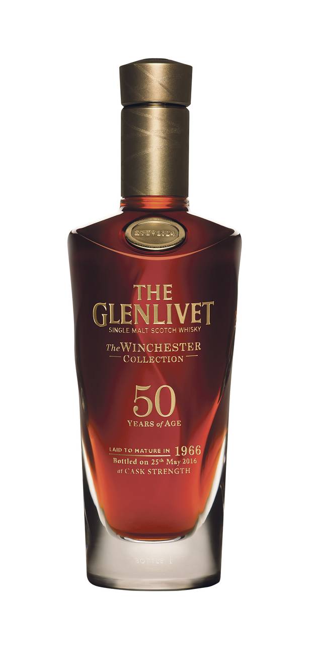 WORTH IT: Glenlivet 50-year-old, from a single cask laid down by the last surviving descendant of the distillery’s founder. Price: $25,000. 
