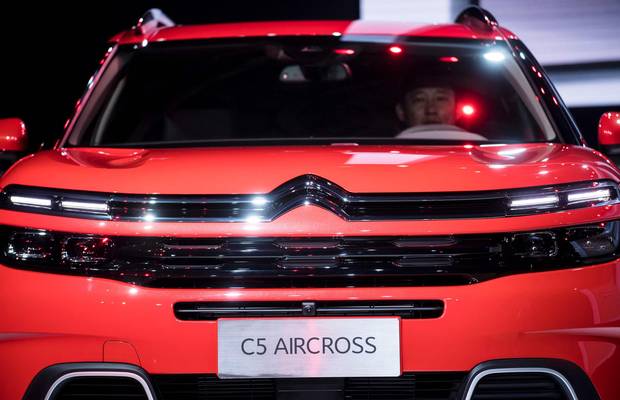 The Citroen C5 Aircross concept car.
