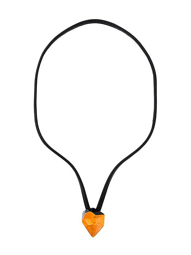 Monies chunky facet pendant necklace, $222 through https://www.farfetch.com.