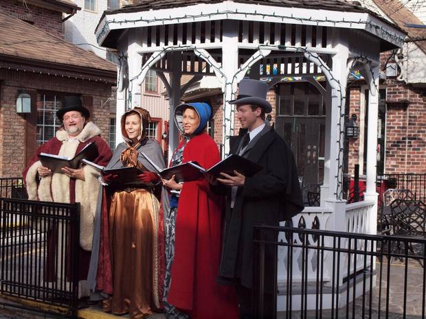 The Baker Street Victorian Carolers, a strolling musical group that dresses in Victorian costume and performs a repertoire of songs mostly culled from that era.