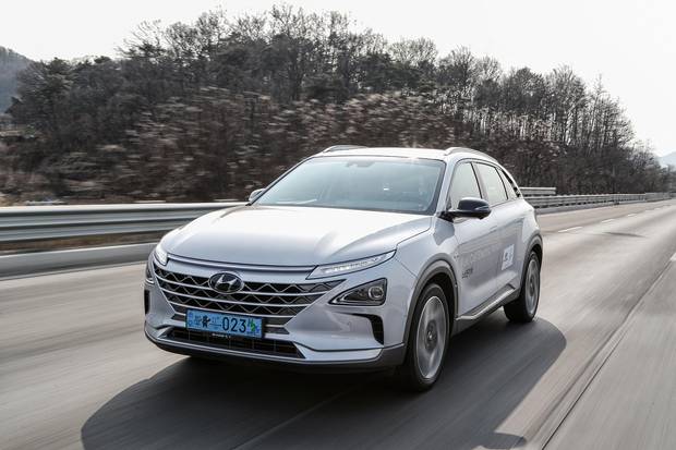 The 2019 Hyundai Nexo FCEV.