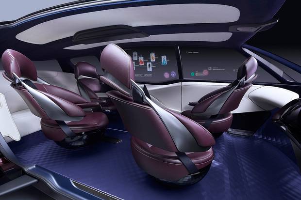 Toyota’s 'Fine-Comfort Ride' concept vehicle.