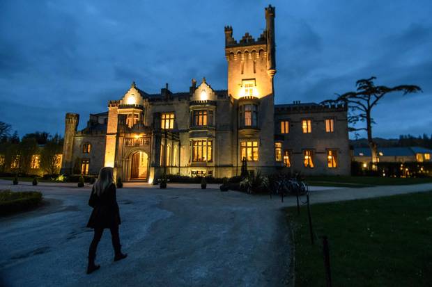 Lough Eske Castle Hotel gives travellers a place to rest while exploring the remote northwestern coast.