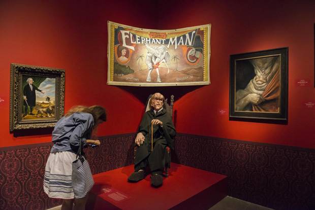 The immersive exhibition contains works from many of del Toro's films, as well as material that influenced his creative process.