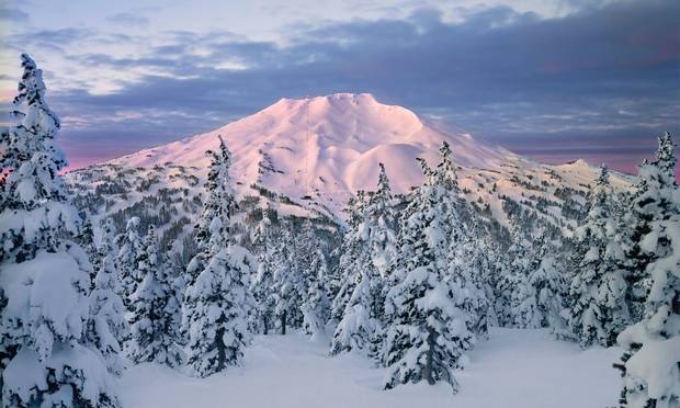 Mount Bachelor in southwestern Oregon has become the fifth-largest U.S. ski area, and the new Cloudchaser chair adds 257 hectares of mostly advanced trails that were previously accessible only by hiking.