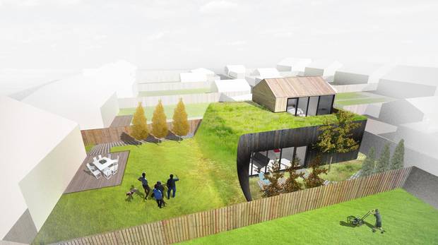Rockliff Pierzchajlo Kroman Architects won Merit at the Edmonton Infill Design Competition for their design Backyard Pingo entry.