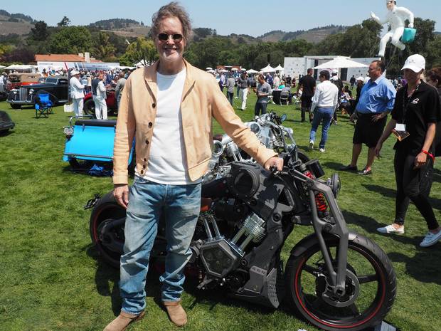 Matt Chambers, founder and CEO of Confederate Motorcycles, says this model will be the last to have an internal combustion engine.