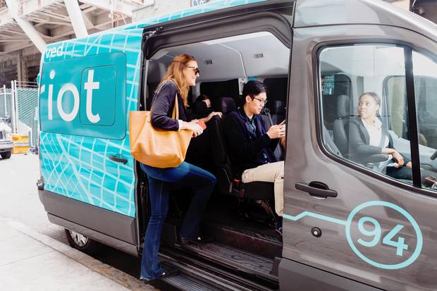 Because the routes are crowdsourced, Chariot can add extra supply along popular routes and fill in deserts where there's no public transit.