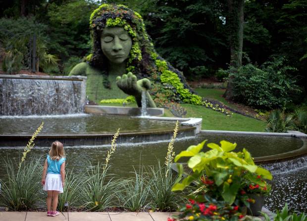 The Atlanta Botanical Gardens cater to the sensibilities of nature lovers, offering 30 acres of lush greenery and landscapes.