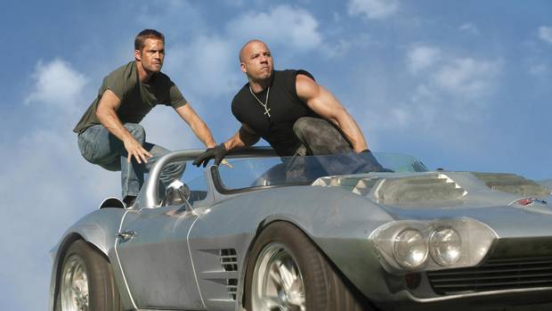 Paul Walker and Vin Diesel in ‘Fast Five’.