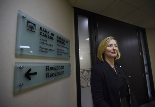Ms. Wilkins at the Bank of Canada's Toronto offices in 2015.