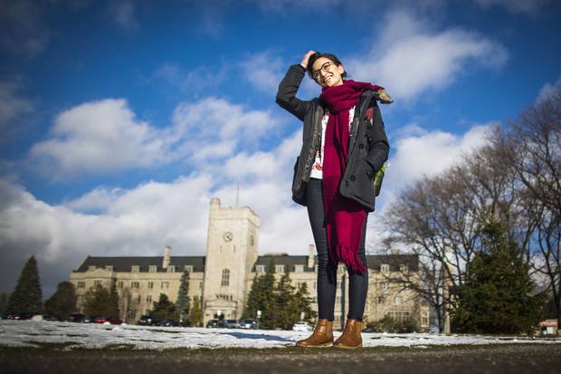 Sara Kuwatly, 21, is studying biology at the University of Guelph.