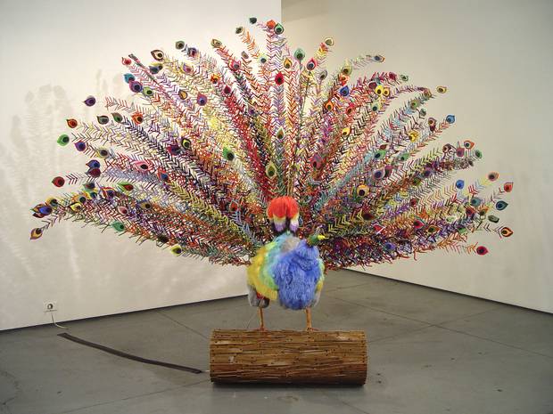 A decade ago, Johnston Foster’s sculpture The Fowl Play was included in 21c’s inaugural exhibition at its first hotel museum in Louisville, Ky.